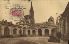 CPA Strassburg Ancien Chateau du Cardinal Rohan 