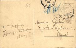 CPA Strassburg Ancien Chateau du Cardinal Rohan 