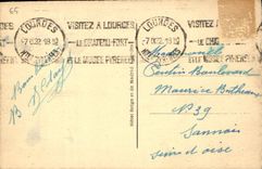 CPA Lourdes La Basilique 