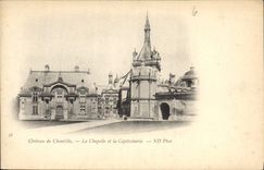 CPA Chateau de Chantilly La Chapelle et la Capitainerie 