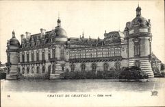 CPA Chateau de Chantilly cote nord 