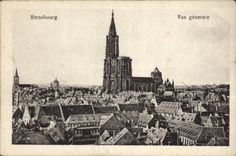 CPA Strasbourg Vue generale 