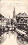 CPA Strasbourg Quai de la Petite France 