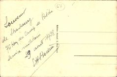 CPA Strasbourg Vue vers la Cathedrale 