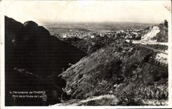 CPA Panorama de Thiers Pris de la route de Lyon 