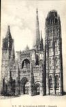 CPA La Cathedrale de Rouen Ensemble 