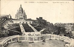 CPA Paris Le Sacre Coeur 