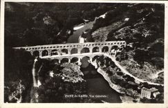 CPA Pont du Gard Vue generale 