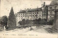 CPA Blois Le Chateau Facade Francois Ier 