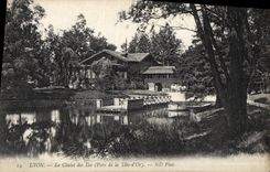 CPA Lyon Le Chalet des Iles Parc de la Tete d'Or 
