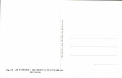 CPA Les Pyrenees les grottes de Betharram Les Isolees