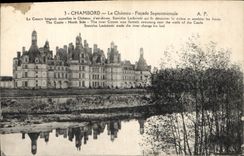 CPA Chambord Le Chateau Facade Septentrionale 