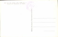 CPA Col des Aravis Tunnel des Tournants et l'Etale 