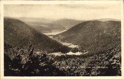 CPA La Vallee des Lacs vue du Hohneck 