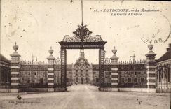 CPA Zuydcoote Le Sanatorium La Grille d'Entree 