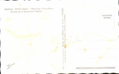 CPA Vichy Allier Reine des Villes d'Eaux Buvette de la Source de l'Hopital 