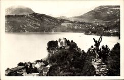 CPA Lac d'Annecy Presquille de Duingt et Talloires 