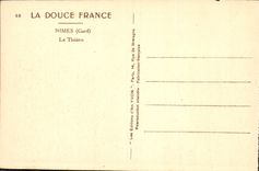 CPA La Douce France Nimes gard Le Theatre 
