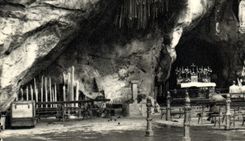 CPA Lourdes La Grotte miraculeuse 