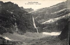 CPA Les Pyrenees Gavarnie Le Cirque 