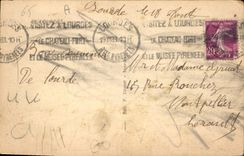 CPA Lourdes le Monument interellie 