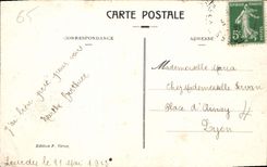 CPA Lourdes Vierge Couronnee et Chateau 