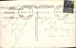 CPA Lourdes La Basilique et le Casino vus de la Ville Sion 