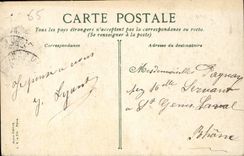 CPA Lourdes Panorama Vue prise au Pont du Boulevard 