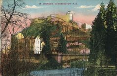 CPA Lourdes Le Chateau Fort 