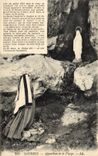 CPA Lourdes Apparition de la Vierge 