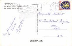 CPA Lourdes Htes Pyr La Basilique et le Gave 