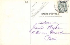 CPA Lourdes Vierge de l'Esplanade 