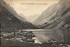 CPA Cauterets le Lac de Gaube 
