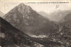 CPA Cauterets vue generale prise de la Ferme de la Reine Hortense 