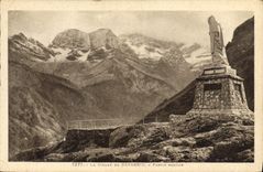 CPA Le Cirque de Gavarnie Partie Gauche 