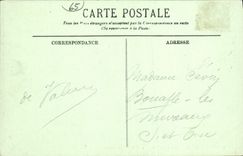 CPA Route de Luz a Gavarnie vue prise entre Saint Sauveur et Gedre 