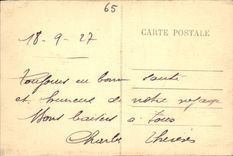 CPA Gavarnie la Grande Cascade vue des Echelles du Sarradet 