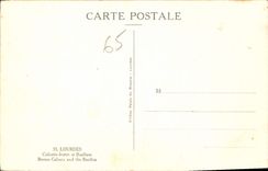 CPA Lourdes Calvaire Breton et Basilique 
