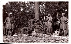 CPA Lourdes le Calvaire XII station Jesus rendu a sa Mere 
