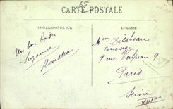 CPA Lourdes le chateau 