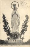 CPA Lourdes la Vierge couronne 