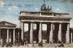 CPA Berlin porte de Brandebourg 