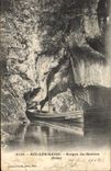 CPA Aix les Bains Gorges du Sierroz Gresy Bateau