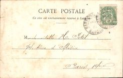 CPA Aix les Bains Gorges du Sierroz Gresy Bateau