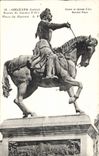 CPA Orleans Loiret statue de Jeanne d'Arc Place du Martroi 