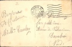 CPA Paris la Tour Eiffel 