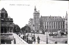 CPA Paris Le Pont au change