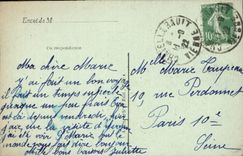 CPA Chatellerault Vienne Jardin Public Monument eleve en souvenir de la Revolution Francaise 