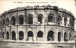 CPA Nimes Les Arenes vue exterieure 