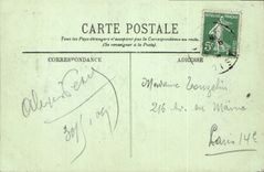 CPA Pierrefonds le Chateau la Facade et l'entree 